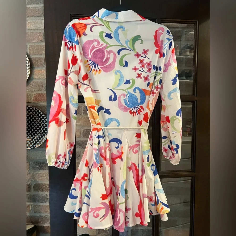 Pattern Mini Dress - Picture 3 of 3